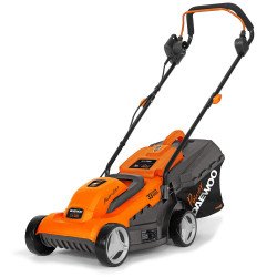 Elektriskais zāles pļāvējs DAEWOO DLM 1300E 1300W – 33 cm, 30 l savācējgrozs