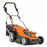 Электрическая газонокосилка DAEWOO DLM 2300E мощностью 1800 Вт, шириной скашивания 43 см и травосборником 50 л