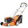 Petrol lawn mower DAEWOO DLM 43SP with 131 cm3 4-stroke engine, rear-wheel drive and 50 l grass collector