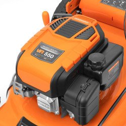 Benzīna zāles pļāvējs DAEWOO DLM 50SP 131 cm3 – pašgājējs, 46 cm, 4 in 1