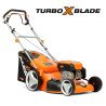 Benzīna zāles pļāvējs DAEWOO DLM 50SP ar 131 cm3 4-taktu dzinēju, aizmugurējo riteņu piedziņu,