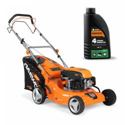 Benzīna zāles pļāvējs DAEWOO DLM 48SP 98,5 cm3 – pašgājējs, 46 cm, 60 l