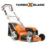 Benzīna zāles pļāvējs DAEWOO DLM 50SPE ar 131 cm3 4-taktu dzinēju, elektrisko startu, pašgājēja piedziņu un