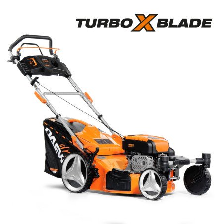 Benzīna zāles pļāvējs DAEWOO DLM 50SR4 ar 149 cm3 4-taktu dzinēju, pašgājēja piedziņu,