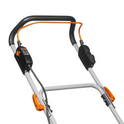 Akumulatora zāles pļāvējs DAEWOO DLM 5042Li 42V – 47 cm pļaušanas platums, 65 l grozs, 4 vienā, bezsuku motors, Karkass vai Komp