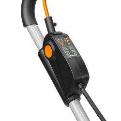 Akumulatora zāles pļāvējs DAEWOO DLM 5042Li 42V – 47 cm pļaušanas platums, 65 l grozs, 4 vienā, bezsuku motors, Karkass vai Komp