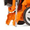 Akumulatora zāles pļāvējs DAEWOO DLM 5042Li 42V – 47 cm pļaušanas platums, 65 l grozs, 4 vienā, bezsuku motors, Karkass vai Komp