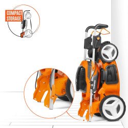 Cordless lawn mower DAEWOO DLM 5042Li 42V – 47 cm cutting width, 65 l collector, 4-in-1, brushless motor, Bare Tool or Set