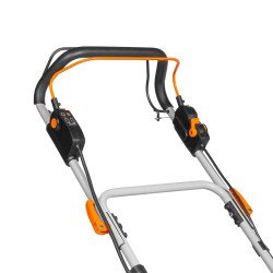 Cordless lawn mower DAEWOO DLM 5042Li-S 42V – 47 cm cutting width, self-propelled, 65 l collector, brushless motor, Bare Tool or