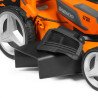 Akumulatora zāles pļāvējs DAEWOO DLM 5042Li-S 42V – 47 cm pļaušanas platums, pašgājējs, 65 l grozs, bezsuku motors, Karkass vai