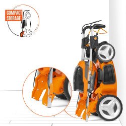 Cordless lawn mower DAEWOO DLM 5042Li-S 42V – 47 cm cutting width, self-propelled, 65 l collector, brushless motor, Bare Tool or