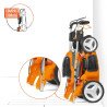 Cordless lawn mower DAEWOO DLM 5042Li-S 42V – 47 cm cutting width, self-propelled, 65 l collector, brushless motor, Bare Tool or