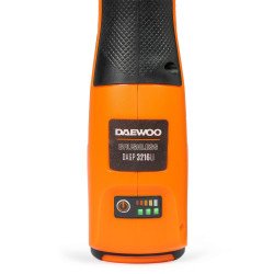 Akumulatora dārza šķēres DAEWOO DAGP 3216Li SET 16V – 32 mm griešanas biezums, bezsuku motors, SK-5 asmeņi, akumulators un soma