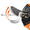 Аккумуляторный секатор DAEWOO DAGP 3216Li SET 16 В – рез до 32 мм, бесщёточный двигатель, лезвия SK-5, аккумулятор и сумка