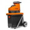 Elektriskais zaru smalcinātājs DAEWOO DSR 3000E 2800W – līdz 44 mm zariem, 60 l tvertne, reverss, Silent Cut System
