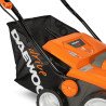 Akumulatora skarifikators DAEWOO DSC 3842Li 42V – 380 mm darba platums, 55 l grozs, 3 vienā, 5 dziļuma pozīcijas, Karkass vai Ko