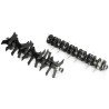 Akumulatora skarifikators DAEWOO DSC 3842Li 42V – 380 mm darba platums, 55 l grozs, 3 vienā, 5 dziļuma pozīcijas, Karkass vai Ko