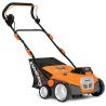 Akumulatora skarifikators DAEWOO DSC 3842Li 42V – 380 mm darba platums, 55 l grozs, 3 vienā, 5 dziļuma pozīcijas, Karkass vai Ko