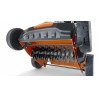 Petrol scarifier DAEWOO DSC 4000 – 400 mm working width, -15 to +5 mm depth, 45 l collector, 4-stroke engine