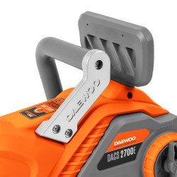 Electric chainsaw DAEWOO DACS 2700E 2400W – 45 cm bar, SDS tensioning, metal sprocket, 62 links