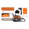 Petrol chainsaw DAEWOO DACS 4500 – 51.5 cm3 engine, 40 cm bar, 0.325 chain, anti-vibration system