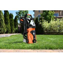 Pressure washer DAEWOO DAW 450 1800W – 140 bar, 420 l/h, aluminium pump, foam sprayer