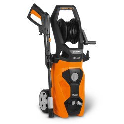 Augstspiediena mazgātājs DAEWOO DAW 550 2200W – 170 bar, 450 l/h, 8 m šļūtene, šļūtenes spole