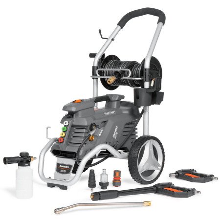 Pressure washer DAEWOO DAW 775 3100W – 190 bar, 660 l/h, 12 m hose, hose reel