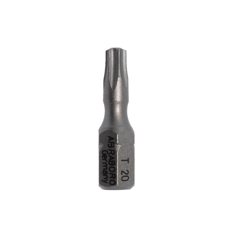 TORX uzgalis SUPRA tips, 1/4" C 6,3 stiprinājuma forma, DIN 3126 , ABRABORO