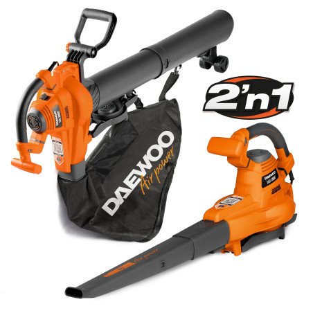 Воздуходувка-пылесос DAEWOO DABL 3000E 2400 Вт – 870 м3/ч, 80 м/с, измельчение 20:1