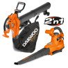 Lapu pūtējs - sūcējs DAEWOO DABL 3000E 2400W – 870 m3/h, 80 m/s, 20:1 smalcināšana