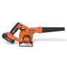Akumulatora pūtējs - sūcējs DAEWOO DABL 2821Li SET 21V – 2.5 Ah, 75 m/s, 168 m3/h