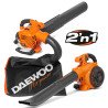 Lapu pūtējs - sūcējs DAEWOO DABL 270 – 1.1 ZS, 720 m3/h, 70 m/s, 13:1 smalcināšana
