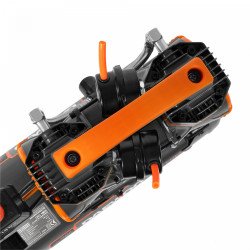 Oil-free compressor DAEWOO DAC 180S 0.9 kW, 170 l/min, 8 bar, 8 l tank, 2 cylinders, brushless motor, low noise, IP21, 1/4 inch