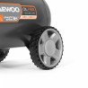 Безмасляный компрессор DAEWOO DAC 240S 1,45 кВт 250 л/мин 8 бар 24 л, 2 цилиндра, безщёточный двигатель, 2 быстросъёма, низкий ш