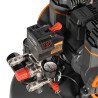 Безмасляный компрессор DAEWOO DAC 250SV 1,45 кВт 250 л/мин 8 бар 30 л, 2 цилиндра, 2 манометра, IP21, колёса