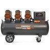 Безмасляный компрессор DAEWOO DAC 720S 4,35 кВт 750 л/мин 8 бар 100 л, 6 цилиндров, LCD контроллер, осушитель, IP21, колёса