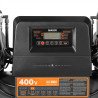 Oil-free compressor DAEWOO DAC 1000S 5.8 kW 1000 l/min 8 bar 120 l tank, 8 cylinders, 400 V, LCD controller, dryer, IP21