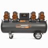 Oil-free compressor DAEWOO DAC 1000S 5.8 kW 1000 l/min 8 bar 120 l tank, 8 cylinders, 400 V, LCD controller, dryer, IP21