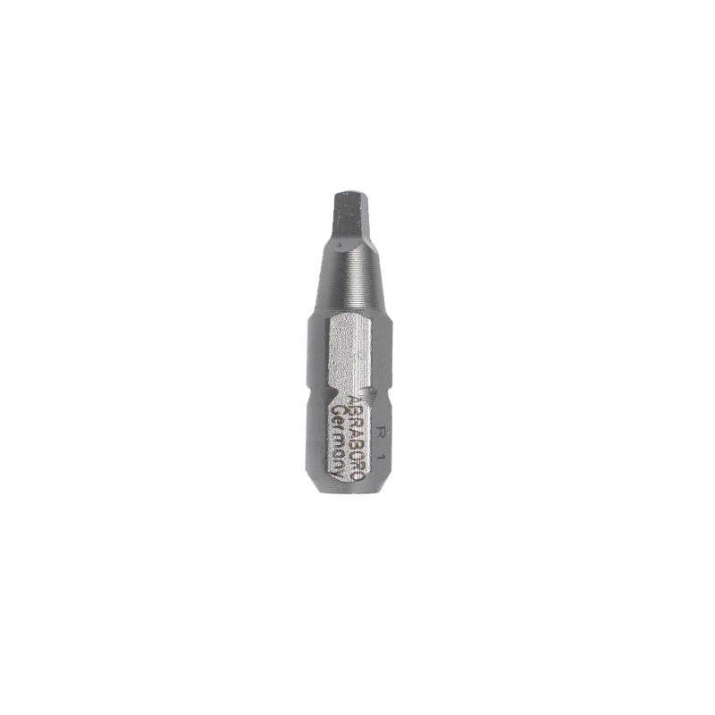 Kvadrātveida uzgalis SUPRA tips, 1/4" C 6,3 pieslēgums, 25 mm garums, DIN 3126 , ABRABORO