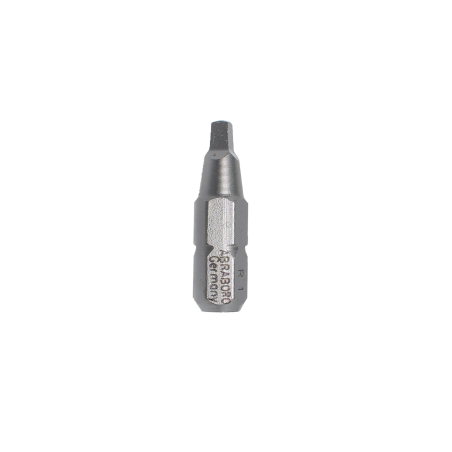 Kvadrātveida uzgalis SUPRA tips, 1/4" C 6,3 pieslēgums, 25 mm garums, DIN 3126 , ABRABORO