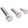 Hex bolt DIN 933 (A2) stainless steel full thread, hex head, ISO 4017, metric thread, corrosion resistant fastener