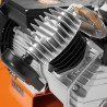 Воздушный компрессор DAEWOO DAC 60VD 2,2 кВт 338 л/мин 8 бар 60 л, 2 цилиндра, V-образная группа, 2 манометра, 230 В
