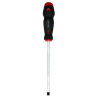 Screwdriver with ergonomic two-component handle and black tip, CrV steel, ABRABORO