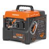 Инверторный бензиновый генератор DAEWOO GDA 1400i 1,2 кВт 230 В, номинал 1 кВт, USB 5 В, бак 3,2 л, медная обмотка
