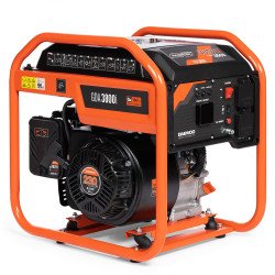 Inverter petrol generator DAEWOO GDA 3800i 3.8 kW 230 V, 3.5 kW rated power, 223 cm3, 8 l tank, copper winding