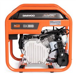Inverter petrol generator DAEWOO GDA 3800i 3.8 kW 230 V, 3.5 kW rated power, 223 cm3, 8 l tank, copper winding