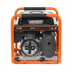 Petrol generator DAEWOO GDA 3500 3.2 kW 230 V, 2.8 kW rated power, AVR, 18 l tank, copper winding, voltmeter