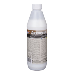 AKROPRIM deep-penetrating primer 1L 5L, concentrate for concrete, brick, plaster and plasterboard surfaces