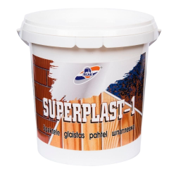 SUPERPLAST-1 smalkgraudaina špaktele koka virsmām, gatava lietošanai, balta, iekšdarbiem